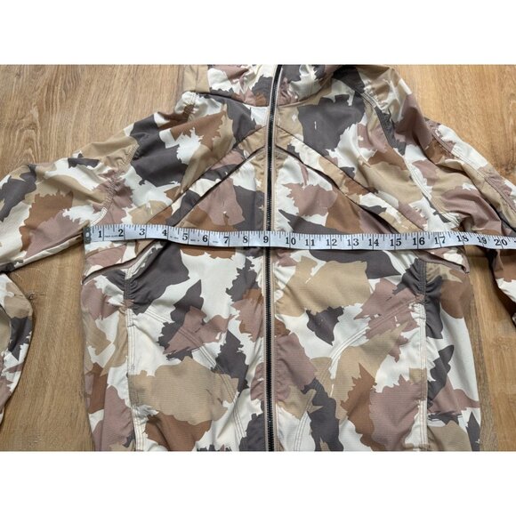 Indygena Podroz Pastel Camo Lightweight Packable Jacket Stowaway Hood Small - Picture 6 of 7